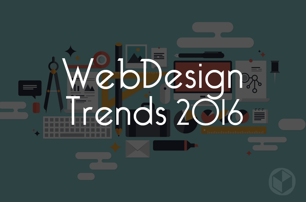 Card UI pattern the Web Design Trends 2016