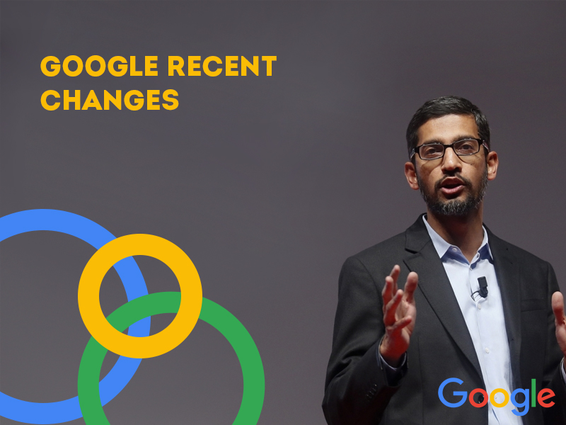 Google recent changes