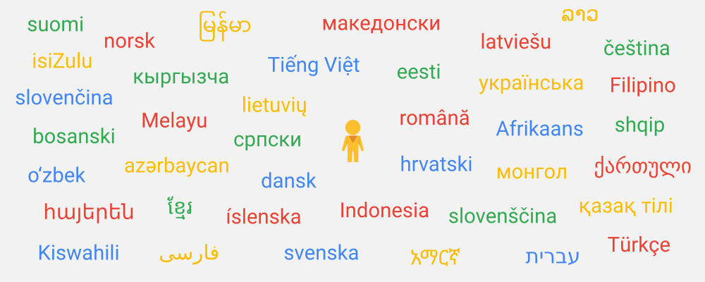 39 new languages