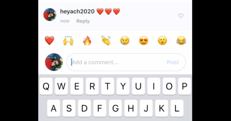 Instagram adds emoji shortcuts for quicker comments