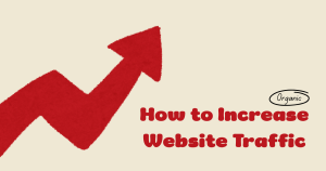 How to Increase Website Traffic – Organic Strategies
