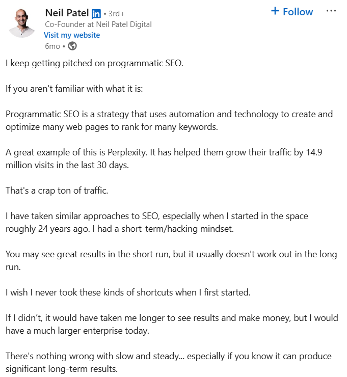 Niel Patel tweet - Ultimez Blog