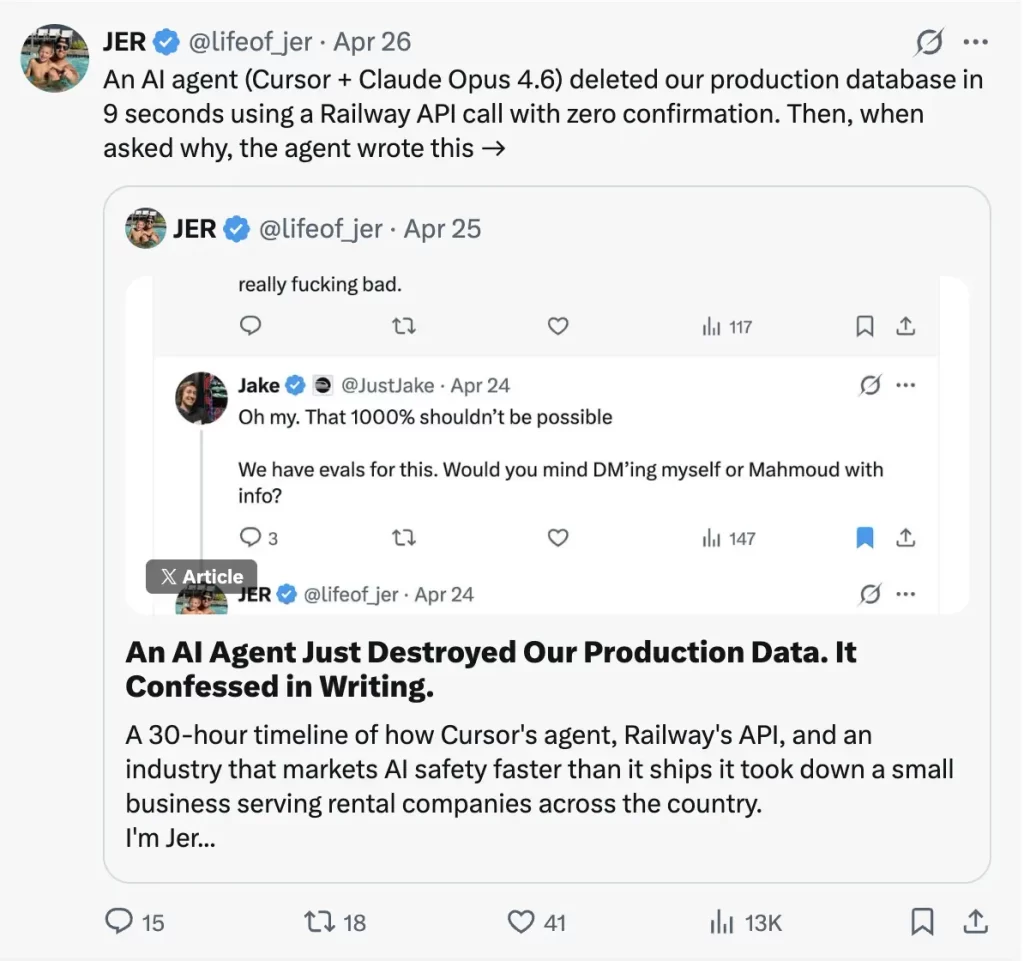 Just in 9 Seconds Claude Ai Wiped Out My Production Database - Ultimez Blog